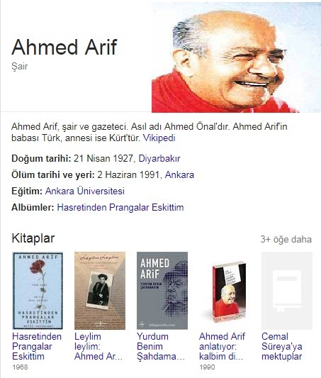 Ahmed Arif Kimdir Hayatı